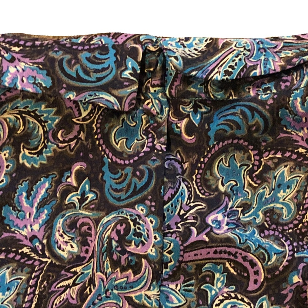 Talbots - Paisley Collared Tank Top - Picture 4 of 5